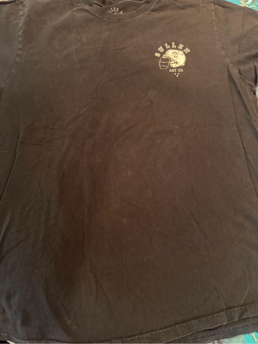 Sullen Art Co. Men's Black Short Sleeve Graphic Tee